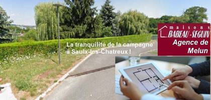 Terrain à Saulx-les-Chartreux en Essonne (91) de 325 m² à vendre au prix de 205000€