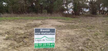Terrain à Bellevigny en Vendée (85) de 837 m² à vendre au prix de 76200€