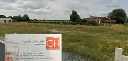 Terrain à Montussan en Gironde (33) de 485 m² à vendre au prix de 99000€