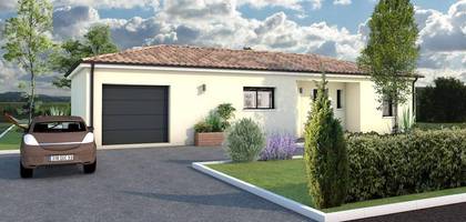 Terrain et maison à Caudecoste en Lot-et-Garonne (47) de 106 m² à vendre au prix de 259000€