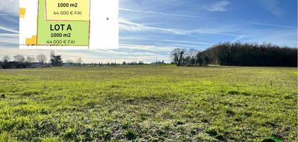 Terrain à Brie en Charente (16) de 1030 m² à vendre au prix de 39600€