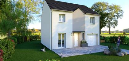 Terrain et maison à Mareuil-lès-Meaux en Seine-et-Marne (77) de 100 m² à vendre au prix de 376079€