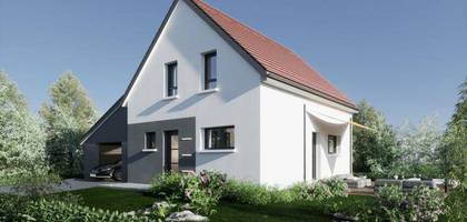 Terrain et maison à Niederhergheim en Haut-Rhin (68) de 480 m² à vendre au prix de 388300€