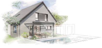 Terrain et maison à Chaux en Territoire de Belfort (90) de 534 m² à vendre au prix de 220112€