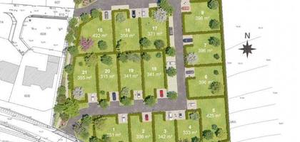 Terrain à Muzillac en Morbihan (56) de 285 m² à vendre au prix de 65200€
