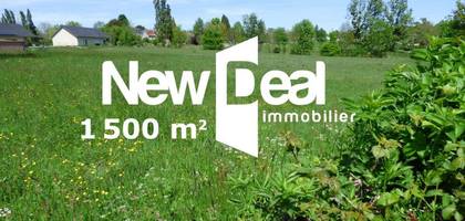 Terrain à Lubersac en Corrèze (19) de 1500 m² à vendre au prix de 23500€
