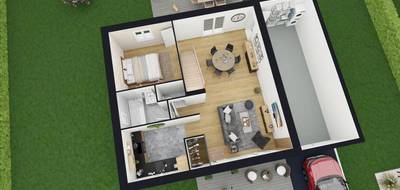 Terrain et maison à Malaunay en Seine-Maritime (76) de 80 m² à vendre au prix de 251941€ - 2
