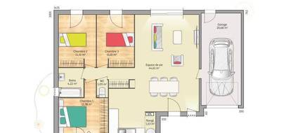 Terrain et maison à Grisy-Suisnes en Seine-et-Marne (77) de 90 m² à vendre au prix de 334000€ - 4