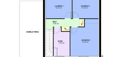 Terrain et maison à Mont-Bonvillers en Meurthe-et-Moselle (54) de 101 m² à vendre au prix de 339000€ - 4