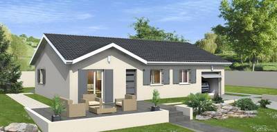 Terrain et maison à Chalamont en Ain (01) de 79 m² à vendre au prix de 233800€ - 1