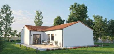 Terrain et maison à Montaigu-Vendée en Vendée (85) de 80 m² à vendre au prix de 192554€ - 2