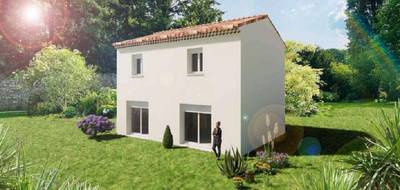 Terrain et maison à Granges-les-Beaumont en Drôme (26) de 93 m² à vendre au prix de 292000€ - 1