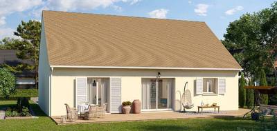Terrain et maison à Dormelles en Seine-et-Marne (77) de 85 m² à vendre au prix de 239368€ - 2