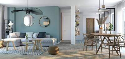 Terrain et maison à Vendin-le-Vieil en Pas-de-Calais (62) de 100 m² à vendre au prix de 241200€ - 2