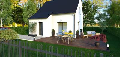 Terrain et maison à Villeperdue en Indre-et-Loire (37) de 50 m² à vendre au prix de 175200€ - 2