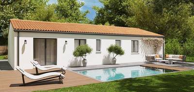 Terrain et maison à Celles-sur-Belle en Deux-Sèvres (79) de 90 m² à vendre au prix de 208787€ - 1