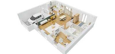 Terrain et maison à Lixy en Yonne (89) de 110 m² à vendre au prix de 143332€ - 4