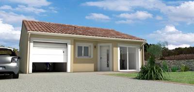 Terrain et maison à Montaigut-sur-Save en Haute-Garonne (31) de 67 m² à vendre au prix de 224245€ - 2