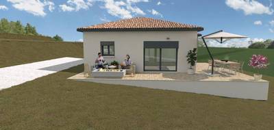 Terrain et maison à Vagnas en Ardèche (07) de 100 m² à vendre au prix de 259900€ - 2
