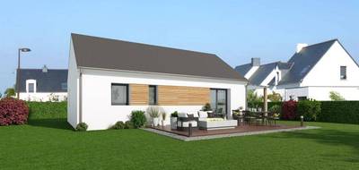Terrain et maison à Moëlan-sur-Mer en Finistère (29) de 62 m² à vendre au prix de 253800€ - 1