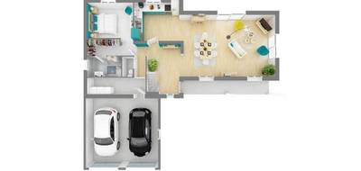 Terrain et maison à Autoreille en Haute-Saône (70) de 116 m² à vendre au prix de 269470€ - 2