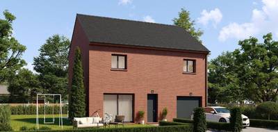 Terrain et maison à Oignies en Pas-de-Calais (62) de 96 m² à vendre au prix de 284000€ - 1