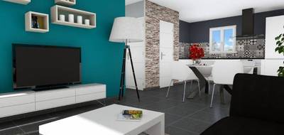 Terrain et maison à Granges-les-Beaumont en Drôme (26) de 73 m² à vendre au prix de 221500€ - 4