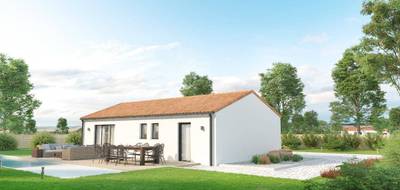 Terrain et maison à Montaigu-Vendée en Vendée (85) de 70 m² à vendre au prix de 164961€ - 2