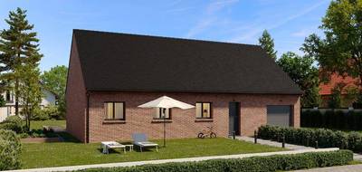 Terrain et maison à Templeuve-en-Pévèle en Nord (59) de 101 m² à vendre au prix de 344000€ - 1