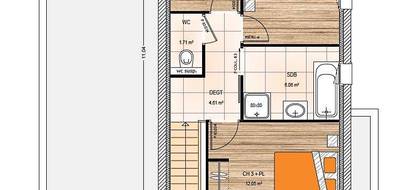 Terrain et maison à Morannes sur Sarthe-Daumeray en Maine-et-Loire (49) de 110 m² à vendre au prix de 279000€ - 4