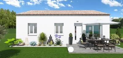 Terrain et maison à Lavilledieu en Ardèche (07) de 73 m² à vendre au prix de 199830€ - 1