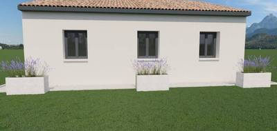 Terrain et maison à Granges-les-Beaumont en Drôme (26) de 85 m² à vendre au prix de 232000€ - 4