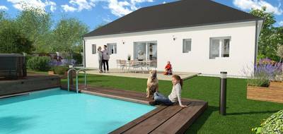 Terrain et maison à Saint-Florent-sur-Cher en Cher (18) de 90 m² à vendre au prix de 209000€ - 2