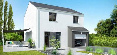 Terrain et maison à Coin-lès-Cuvry en Moselle (57) de 81 m² à vendre au prix de 344318€ - 1