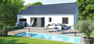 Terrain et maison à Marcillat-en-Combraille en Allier (03) de 80 m² à vendre au prix de 166010€ - 1