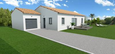 Terrain et maison à Vagnas en Ardèche (07) de 115 m² à vendre au prix de 332500€ - 1