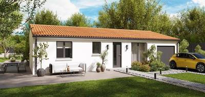 Terrain et maison à Sireuil en Charente (16) de 79 m² à vendre au prix de 169573€ - 1