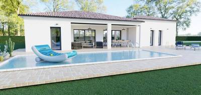 Terrain et maison à Orgnac-l'Aven en Ardèche (07) de 115 m² à vendre au prix de 389950€ - 2