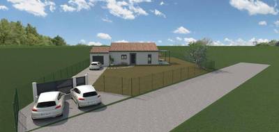 Terrain et maison à Vagnas en Ardèche (07) de 95 m² à vendre au prix de 326500€ - 2