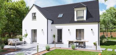 Terrain et maison à Pelousey en Doubs (25) de 151 m² à vendre au prix de 357651€ - 1