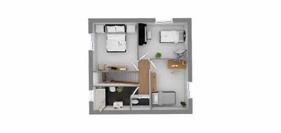Terrain et maison à Lapalisse en Allier (03) de 100 m² à vendre au prix de 273735€ - 4