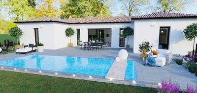 Terrain et maison à Saint-Étienne-de-Fontbellon en Ardèche (07) de 106 m² à vendre au prix de 346500€ - 2
