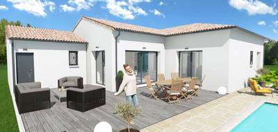 Terrain et maison à Saint-Donat-sur-l'Herbasse en Drôme (26) de 106 m² à vendre au prix de 317363€ - 2