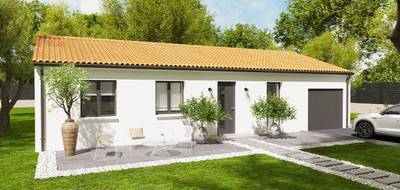 Terrain et maison à Rouillac en Charente (16) de 89 m² à vendre au prix de 159020€ - 1