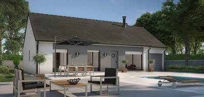 Terrain et maison à La Houssaye-Béranger en Seine-Maritime (76) de 73 m² à vendre au prix de 148500€ - 1
