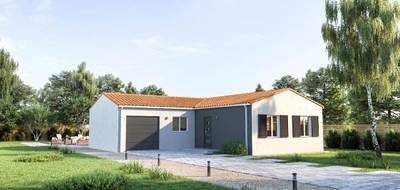 Terrain et maison à Saint-Palais-sur-Mer en Charente-Maritime (17) de 75 m² à vendre au prix de 333904€ - 1