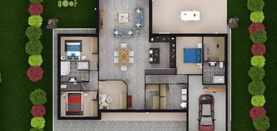 Terrain et maison à Baugy en Cher (18) de 146 m² à vendre au prix de 267000€ - 4