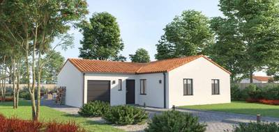 Terrain et maison à L'Herbergement en Vendée (85) de 80 m² à vendre au prix de 203798€ - 1