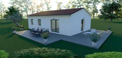 Terrain et maison à Saint-Romain-le-Puy en Loire (42) de 80 m² à vendre au prix de 225000€ - 2