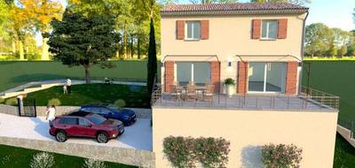 Terrain et maison à Puimichel en Alpes-de-Haute-Provence (04) de 95 m² à vendre au prix de 390000€ - 2